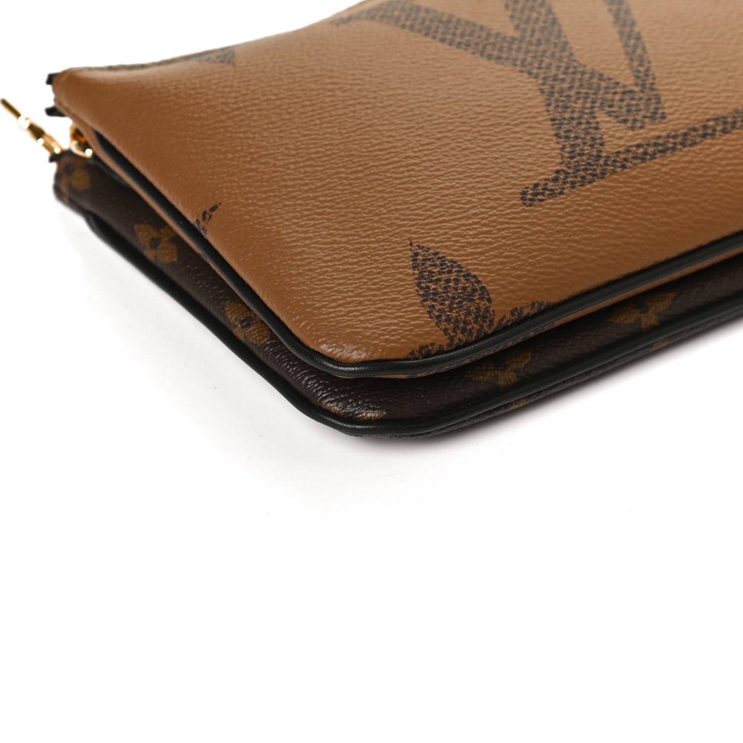Reverse Monogram Giant Double Zip Pochette