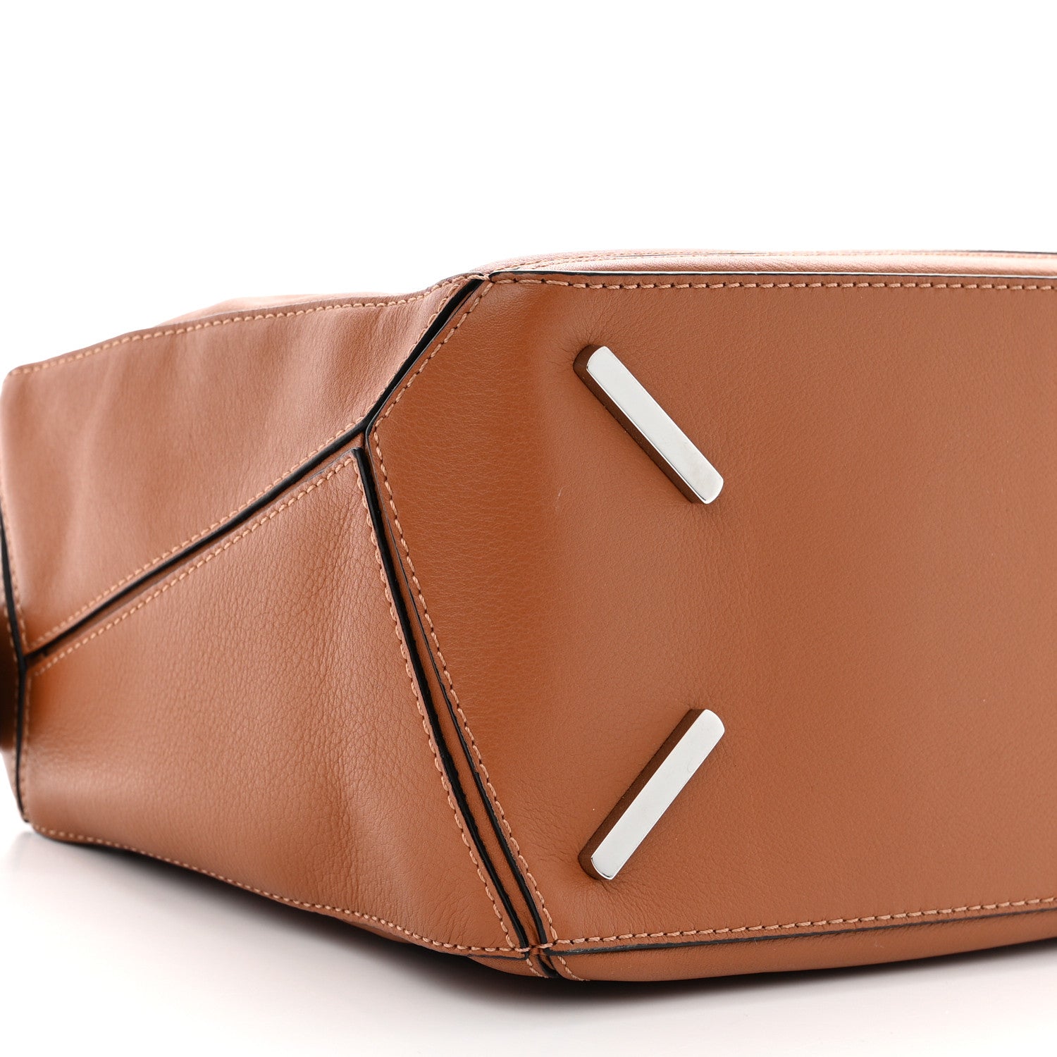 Loewe Calfskin Medium Puzzle Bag Tan 9 of 15