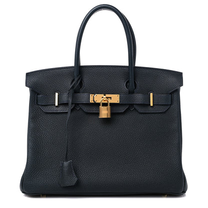 Hermes Togo Birkin 30 Vert Fonce 1 of 9