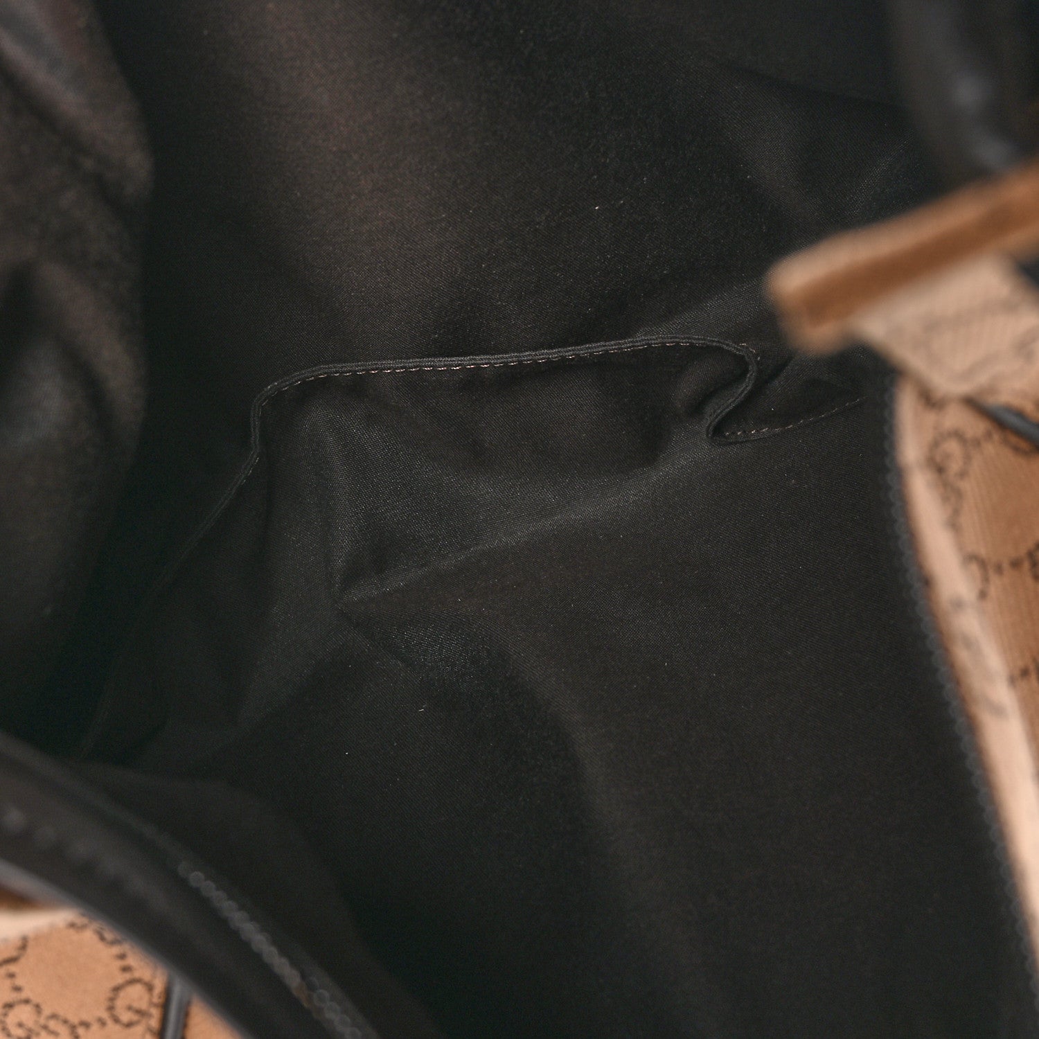 Gucci Canvas Monogram Hobo Beige 5 of 9