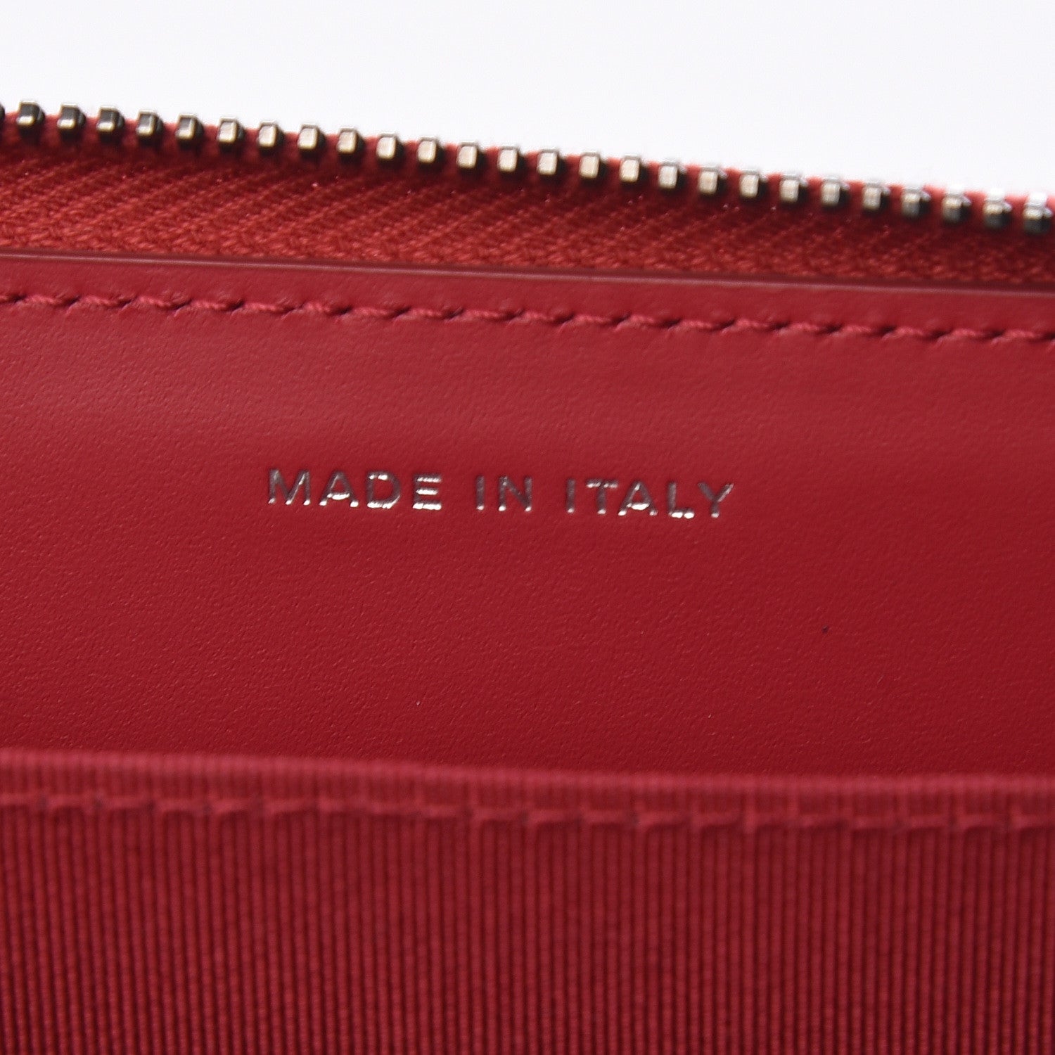 Chanel Patent Goatskin Paris Dallas Zip Around Wallet Red 7 of 9