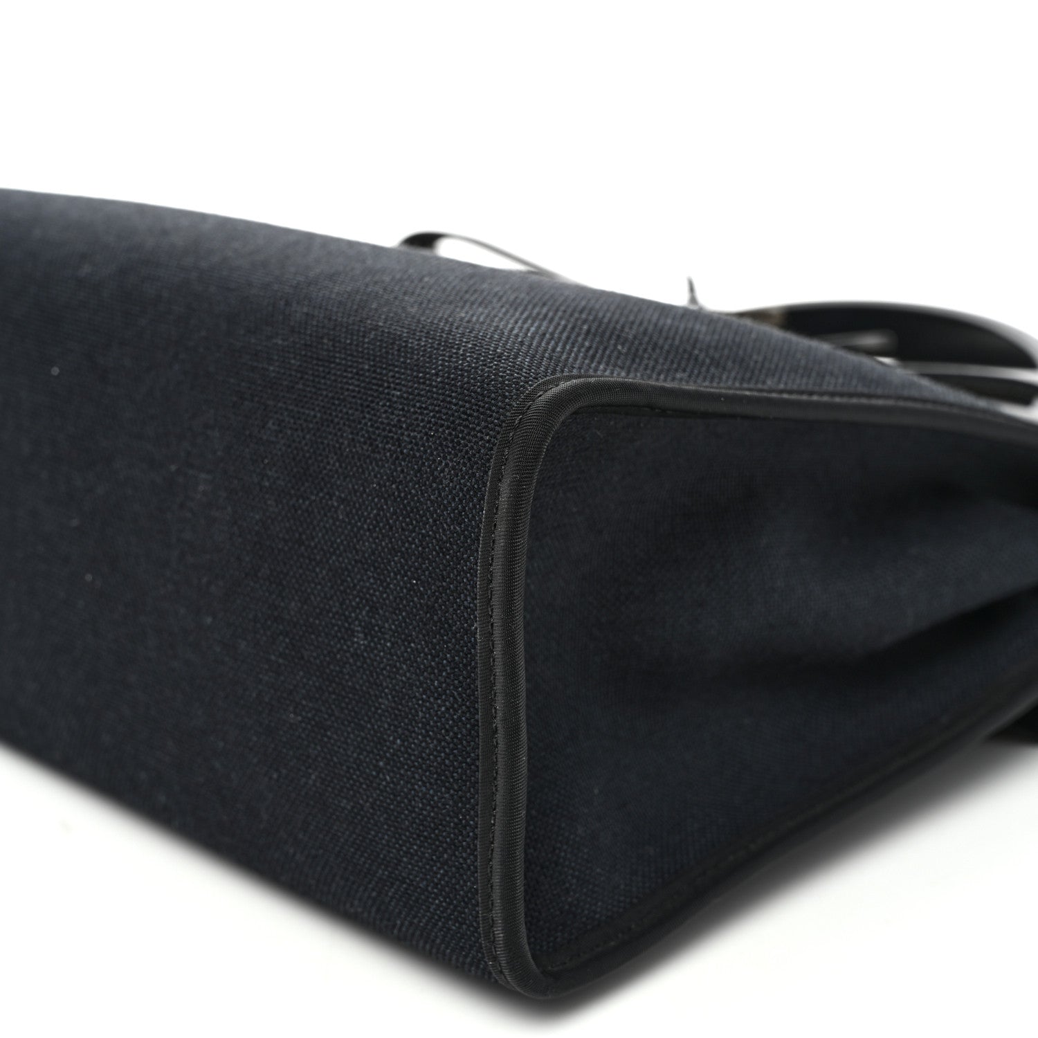 Hermes Military Toile Vache Hunter Herbag Zip PM 31 Black 11 of 12