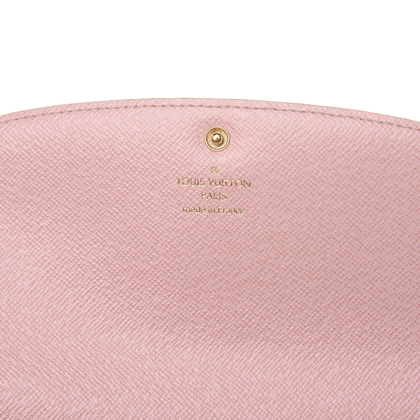 Damier Azur Emilie Wallet Rose Ballerine