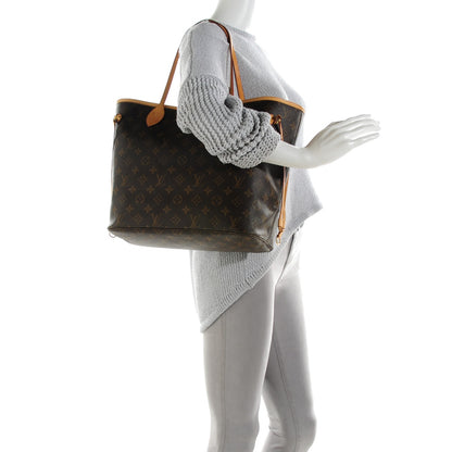 Louis Vuitton Monogram Neverfull MM 2 of 9