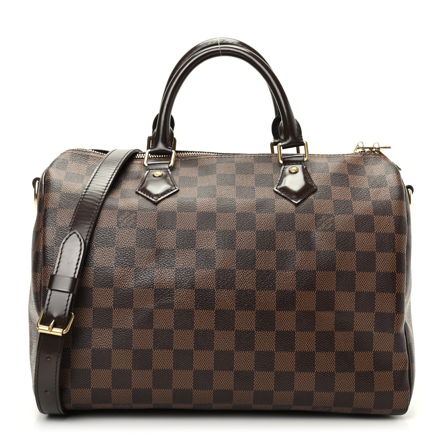 Louis Vuitton Damier Ebene Speedy Bandouliere 30 1 of 9