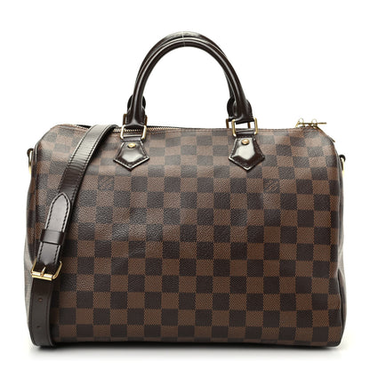 Louis Vuitton Damier Ebene Speedy Bandouliere 30 1 of 9