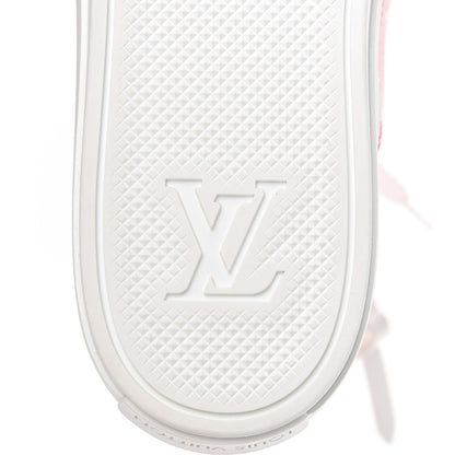 Louis Vuitton Monogram Giant Stellar Sneaker Boots 39 Rose Rouge 9 of 10