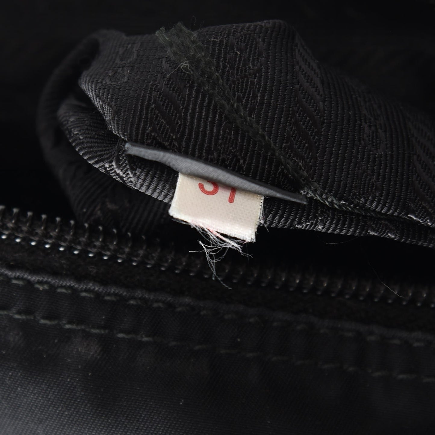 Nylon Vela Small Hunting Bag Black