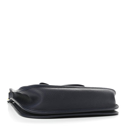 Hermes Taurillon Clemence Evelyne III PM Bleu Nuit 4 of 9