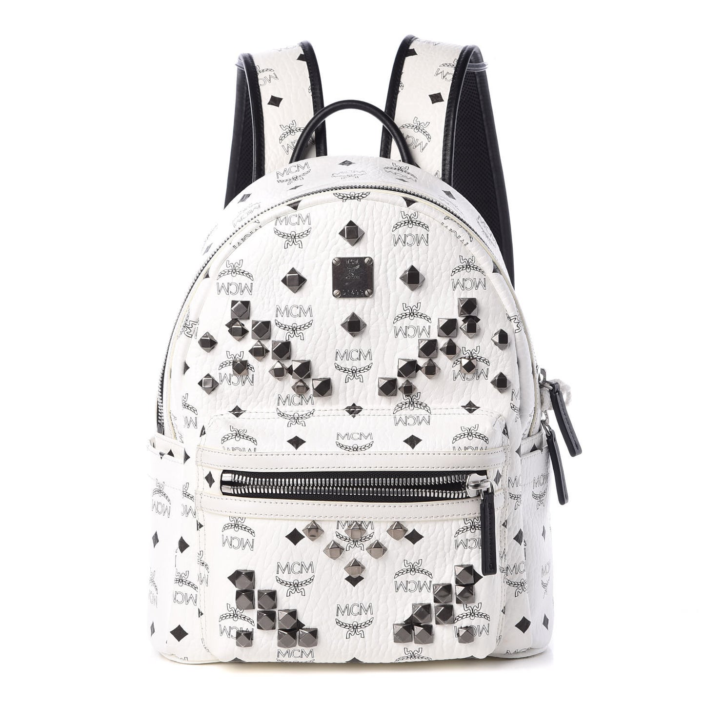 Visetos Studded Small Stark M Backpack White