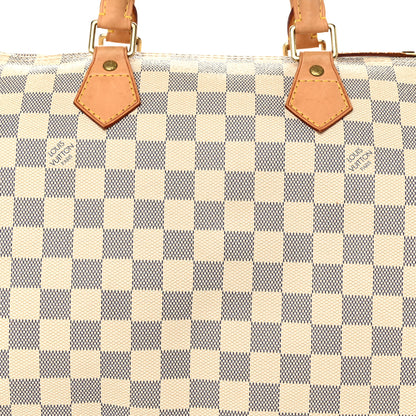 Louis Vuitton Damier Azur Speedy 30 8 of 12
