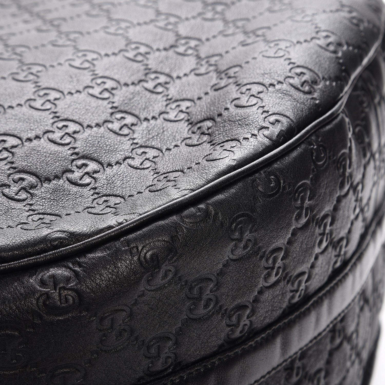 Gucci Guccissima Large GG Twins Hobo Black 12 of 12