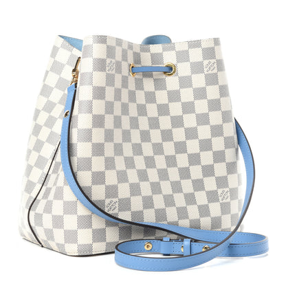 Louis Vuitton Damier Azur Neonoe MM Bleuet 3 of 8