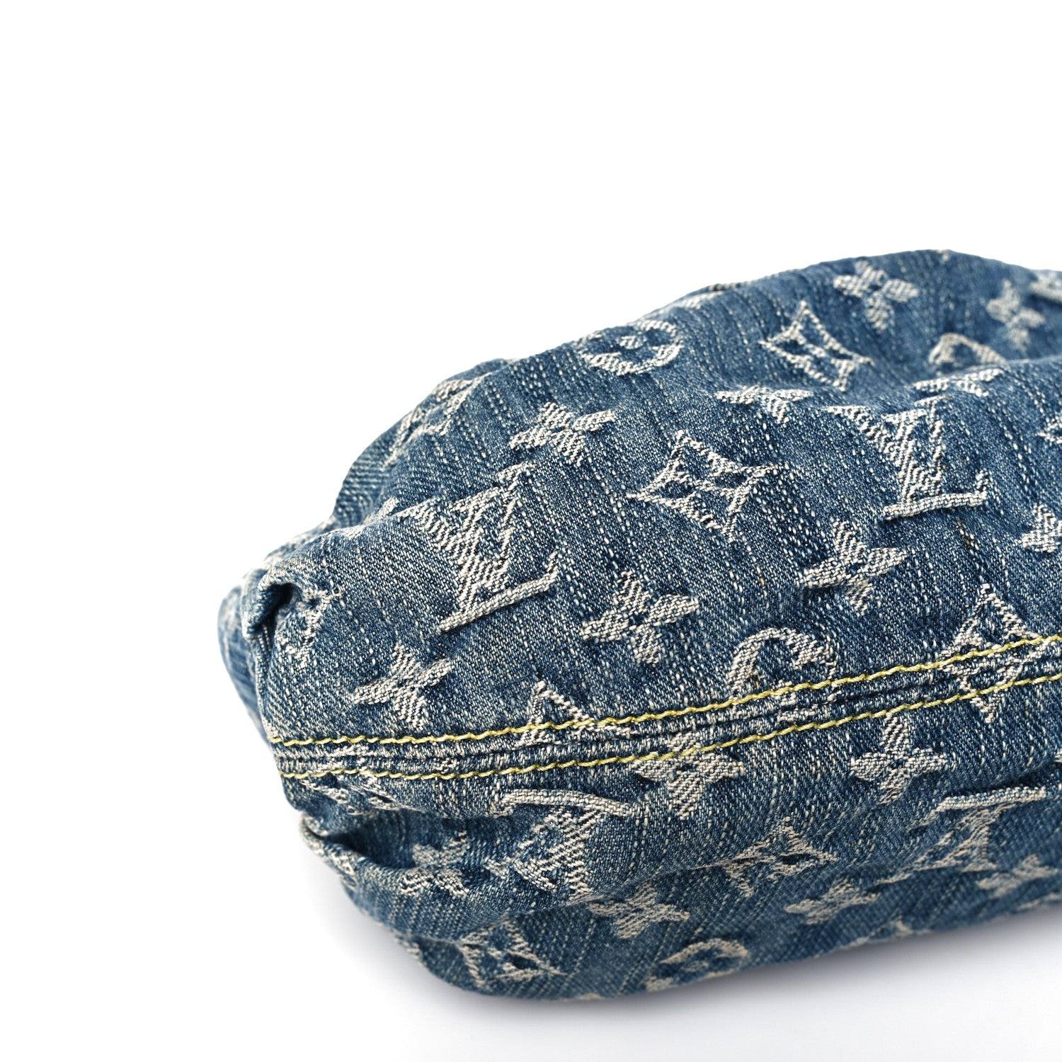 Louis Vuitton Monogram Denim Pleaty Blue 7 of 10