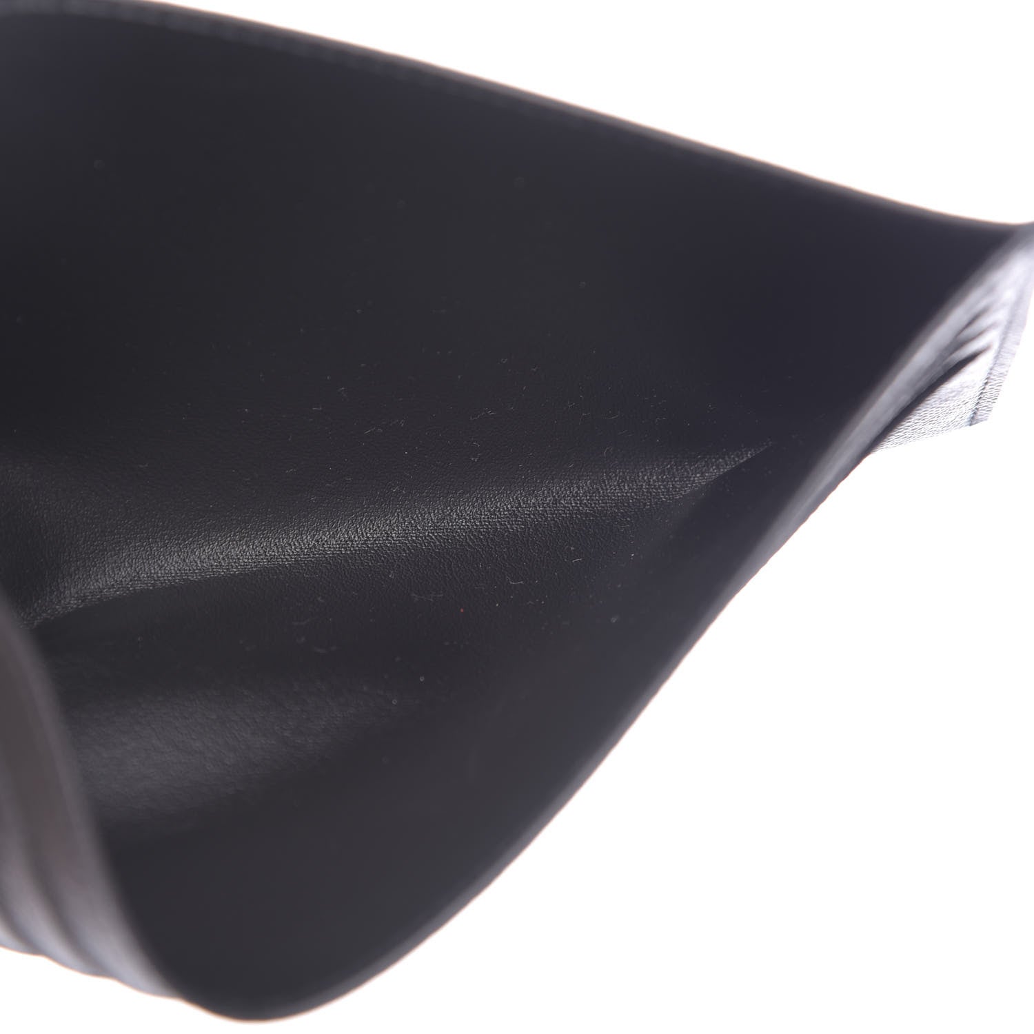 Louis Vuitton Calfskin Felicie Chain Wallet Card Holder Insert Black 5 of 6
