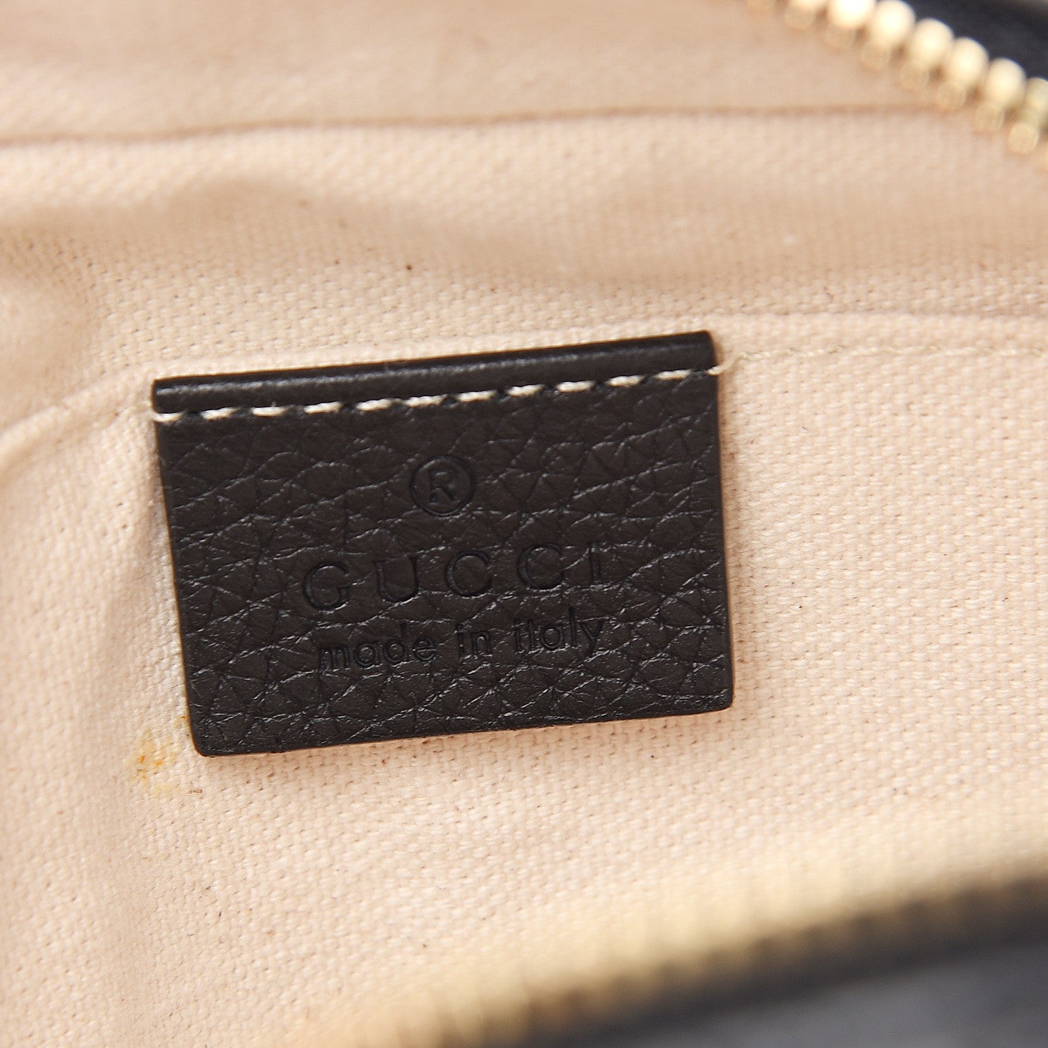 Gucci Pebbled Calfskin Small Soho Disco Bag Black 5 of 8