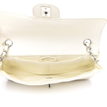 Chanel Caviar Quilted East West Flap White 5 of 14