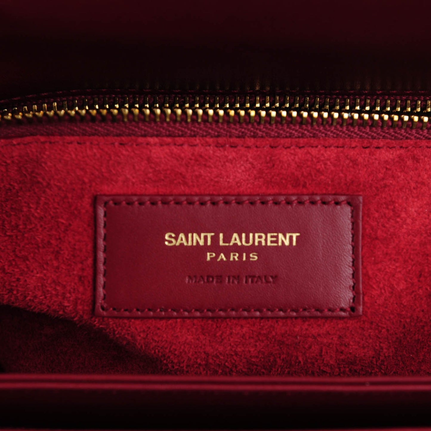 Calfskin Medium Classic Monogram Universite Bag Oxblood