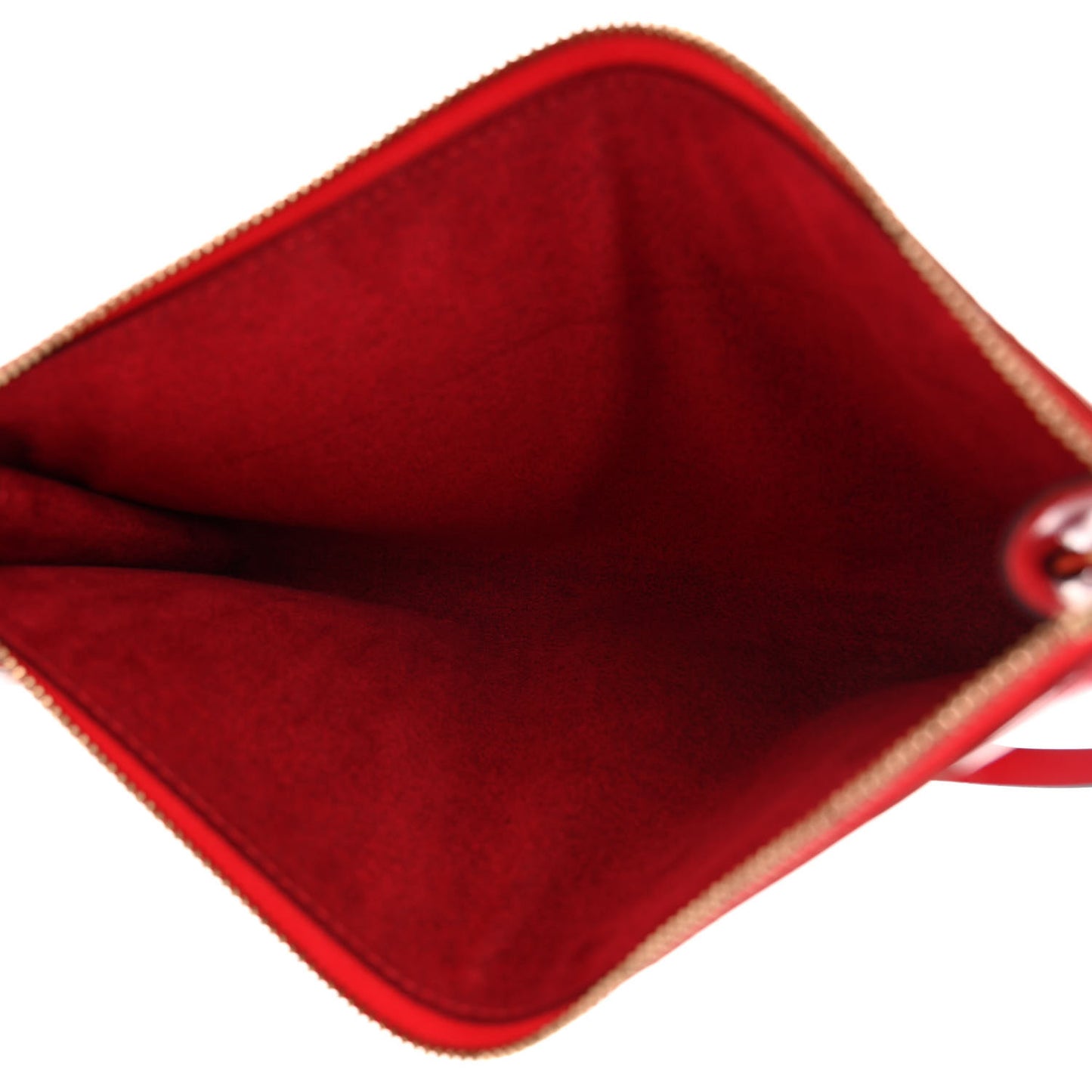 Epi Pochette Accessories 24 Castillan Red