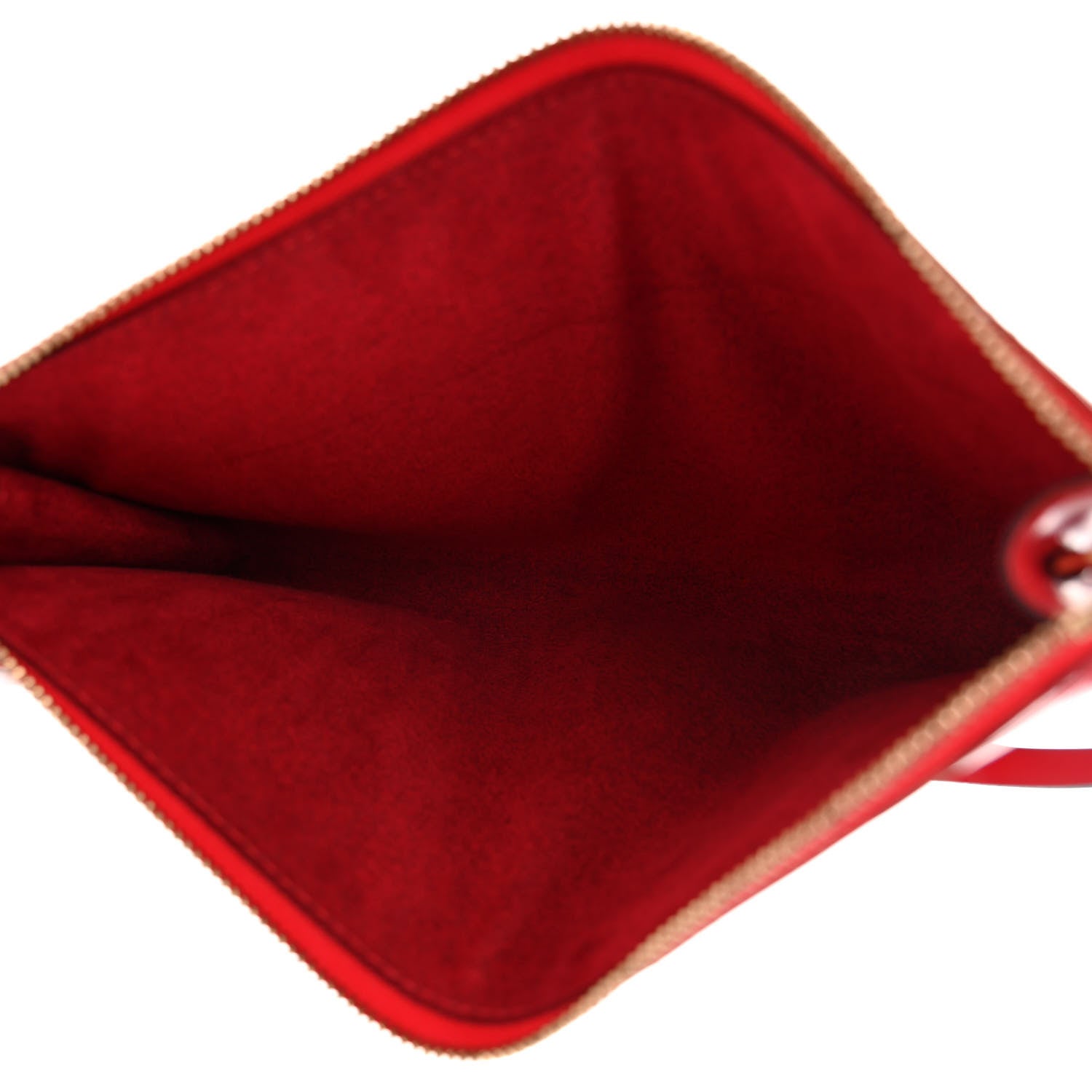 Louis Vuitton Epi Pochette Accessories 24 Castillan Red 5 of 11