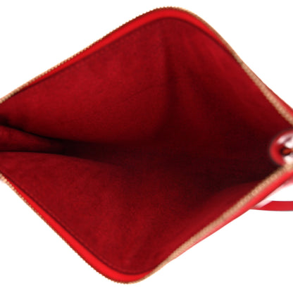 Louis Vuitton Epi Pochette Accessories 24 Castillan Red 5 of 11