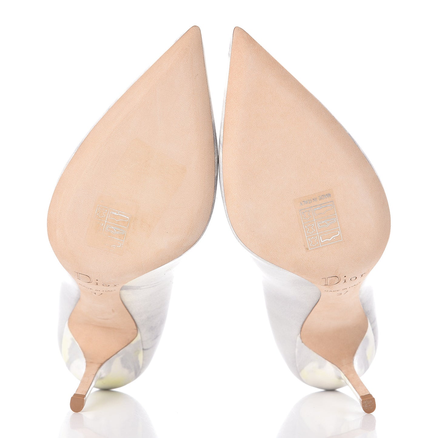 Patent Cherie Pointy Toe 100mm Pumps 37 Mist