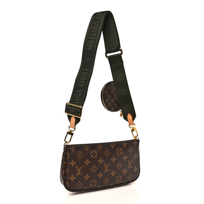 Louis Vuitton Monogram Multi Pochette Accessories Large Pochette Kaki 3 of 9