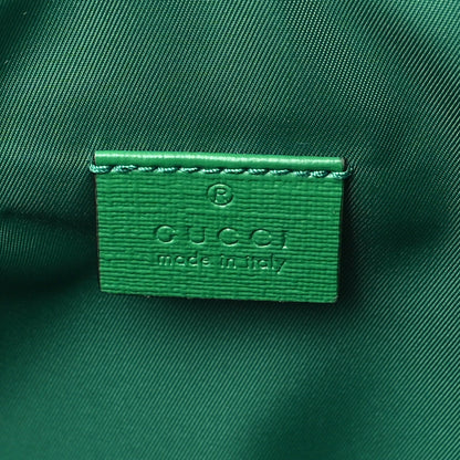 Gucci Monogram GG Childrens Messenger Bag Green 6 of 10