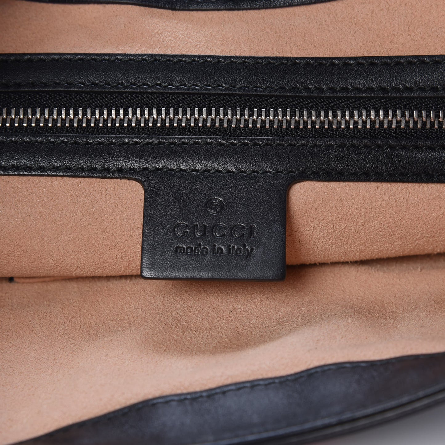 Calfskin Web Stripe Small Dionysus Hobo Black