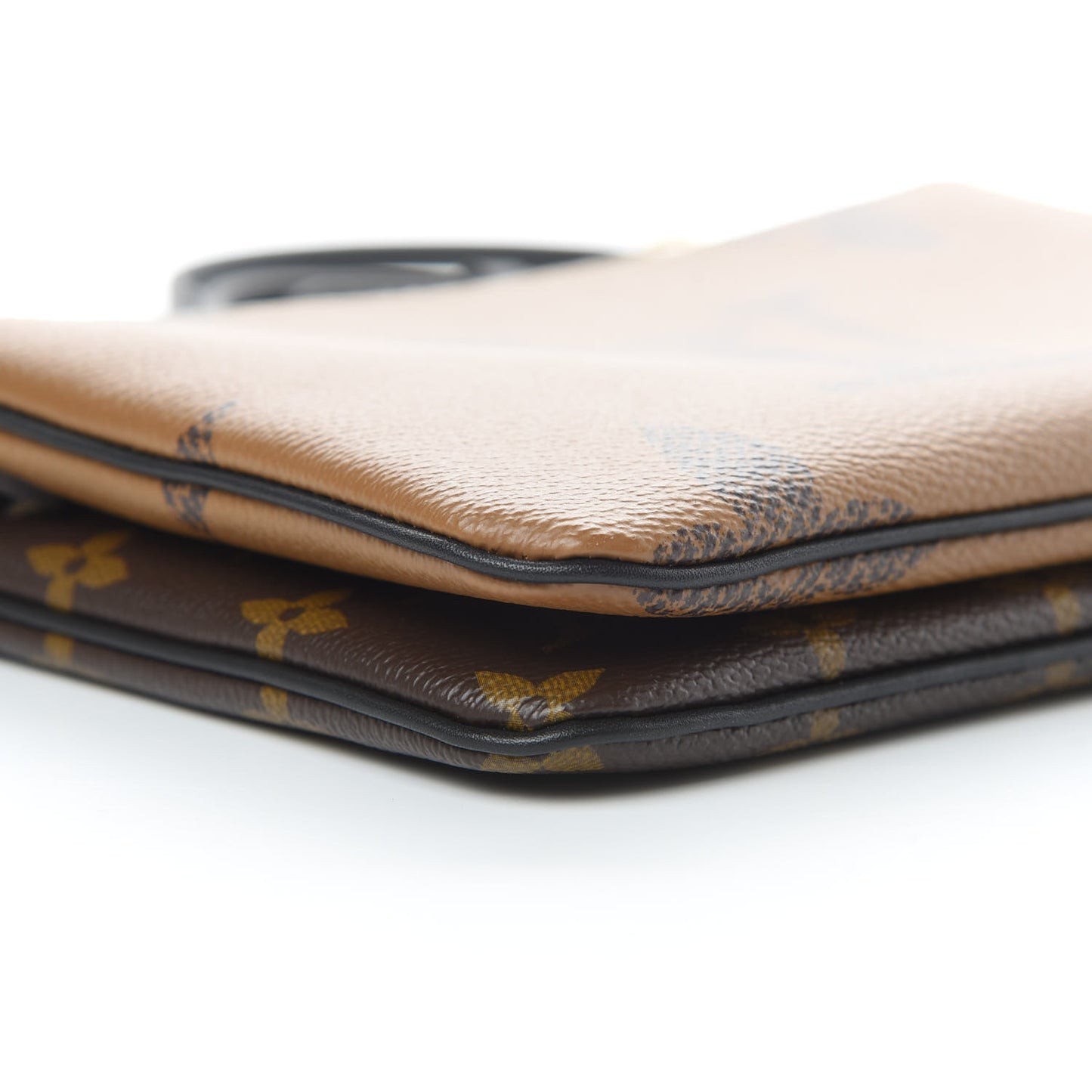 Reverse Monogram Giant Double Zip Pochette
