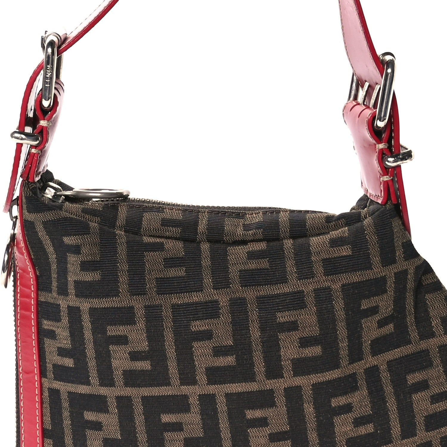 Fendi Zucca Oyster Tobacco Red 7 of 9