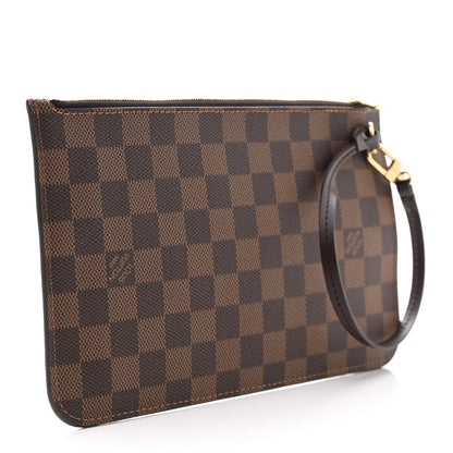 Louis Vuitton Damier Ebene Neverfull MM GM Pochette 3 of 8