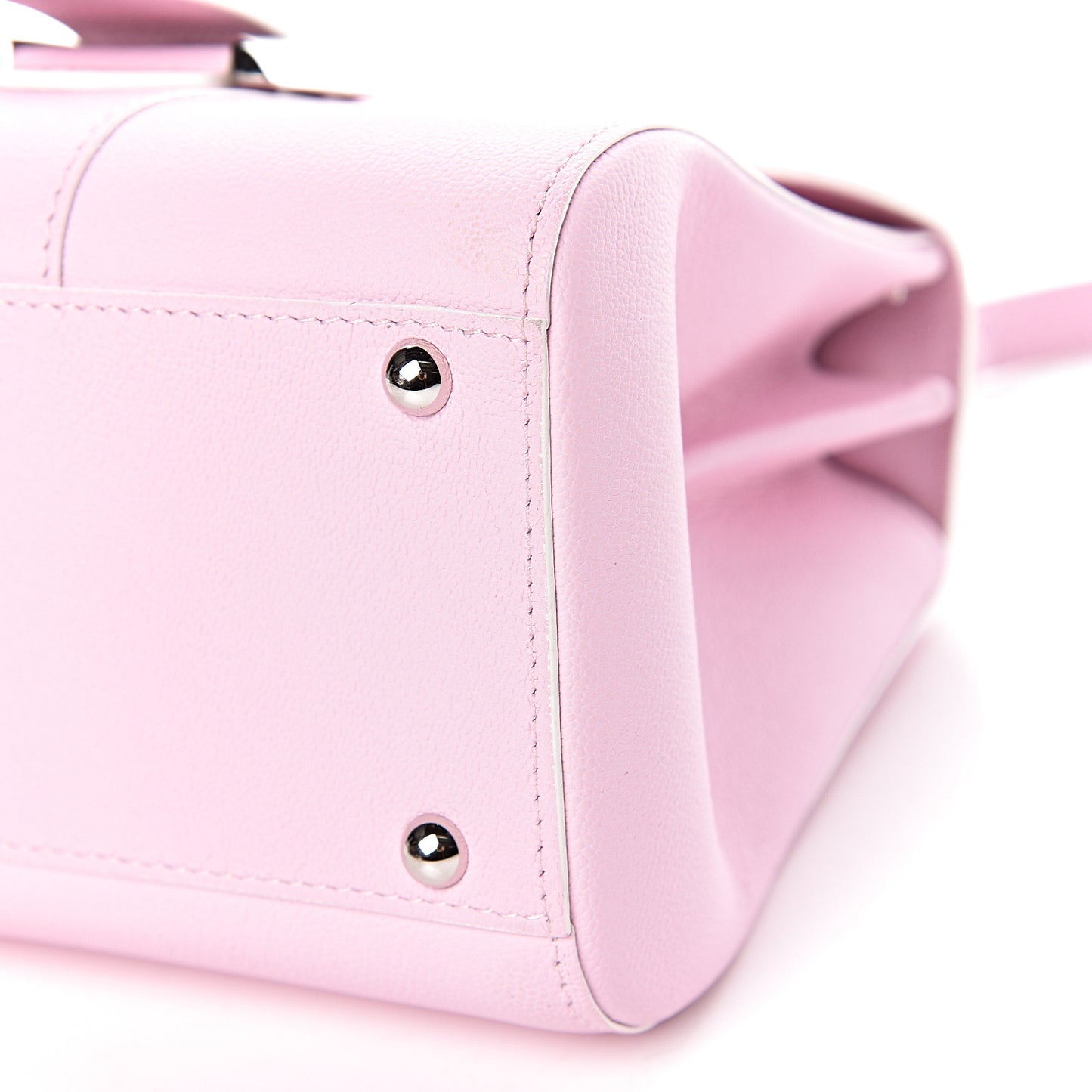 Grained Calfskin Mini Brillant Satchel Nakuru