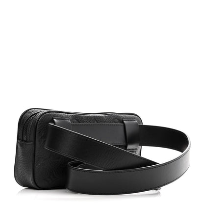 Louis Vuitton Taurillon Monogram Uniformes Solar Ray Soft Pochette Volga Belt Bag Black 3 of 10