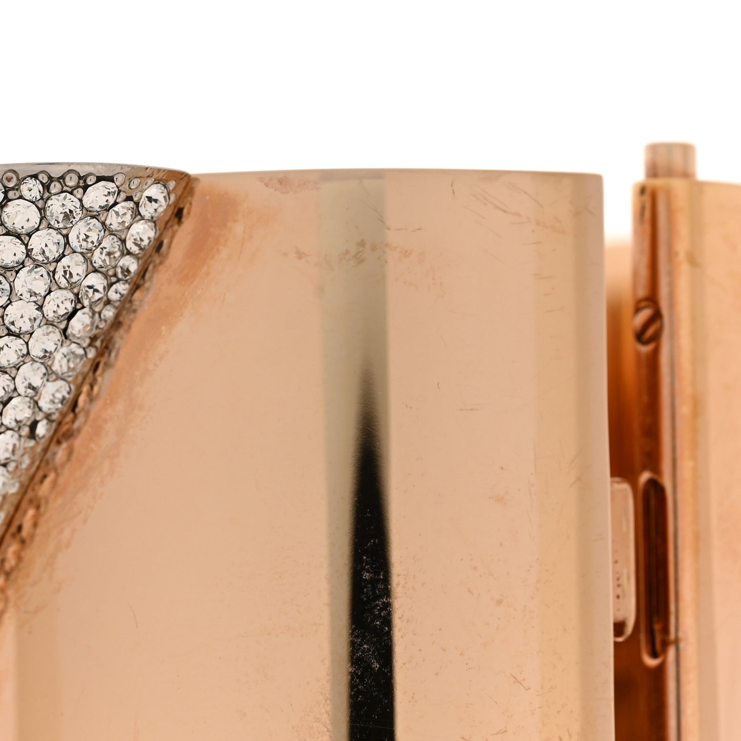 Crystal Essential V Cuff Gold