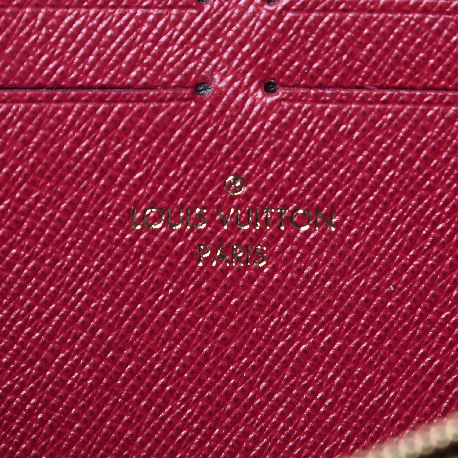 Louis Vuitton Monogram Clemence Wallet Fuchsia 6 of 7