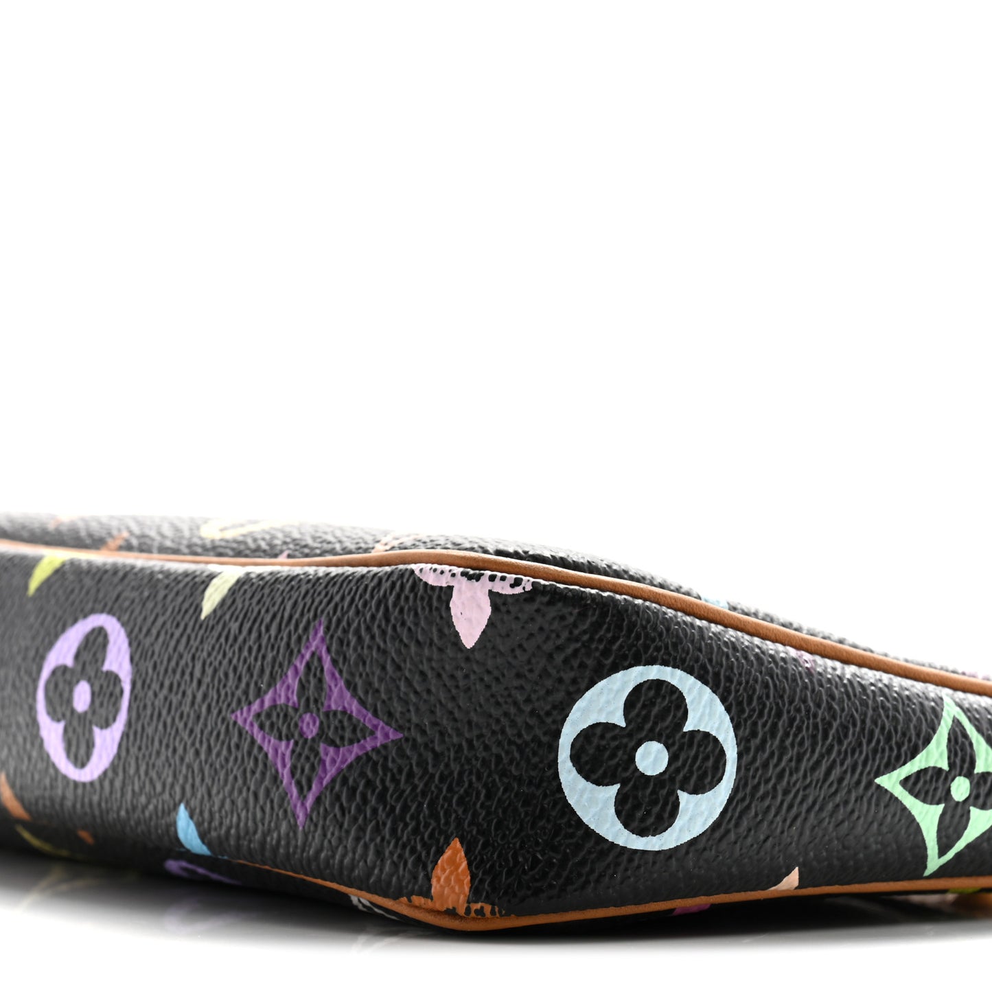 Monogram Multicolor Pochette Accessories Black