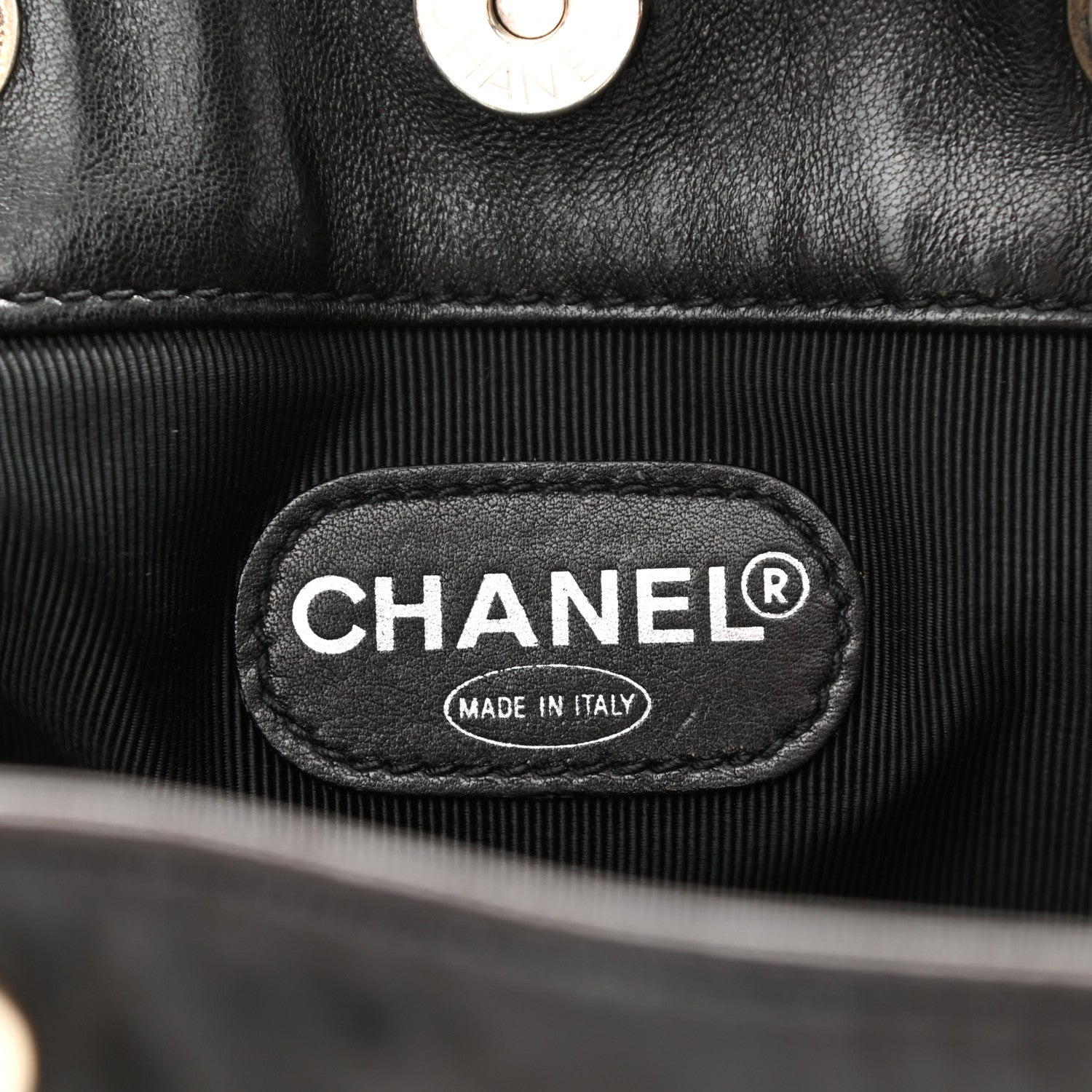 Chanel Lambskin CC Shoulder Bag Black 7 of 11