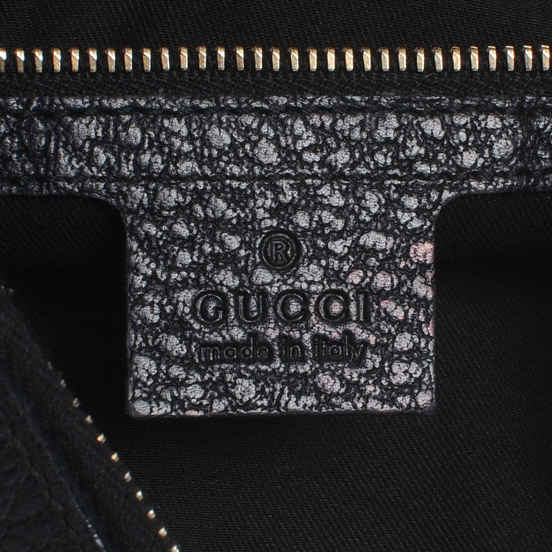 Monogram Bamboo Ring Hobo Black