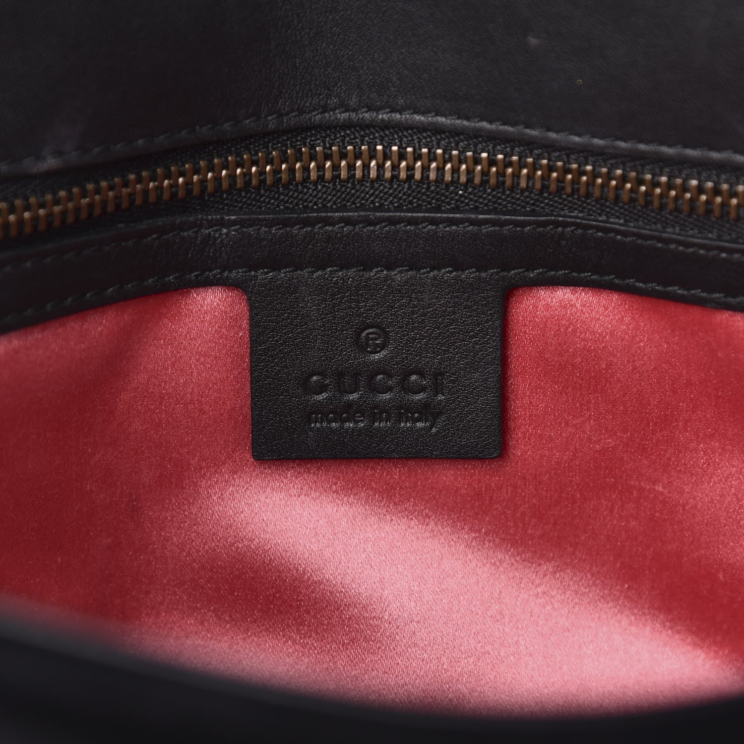 Gucci Velvet Matelasse Small GG Marmont Shoulder Bag Black 5 of 12