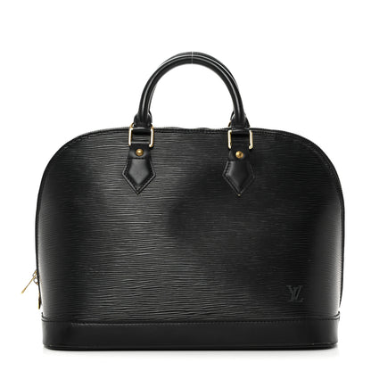 Louis Vuitton Epi Alma PM Black 1 of 12