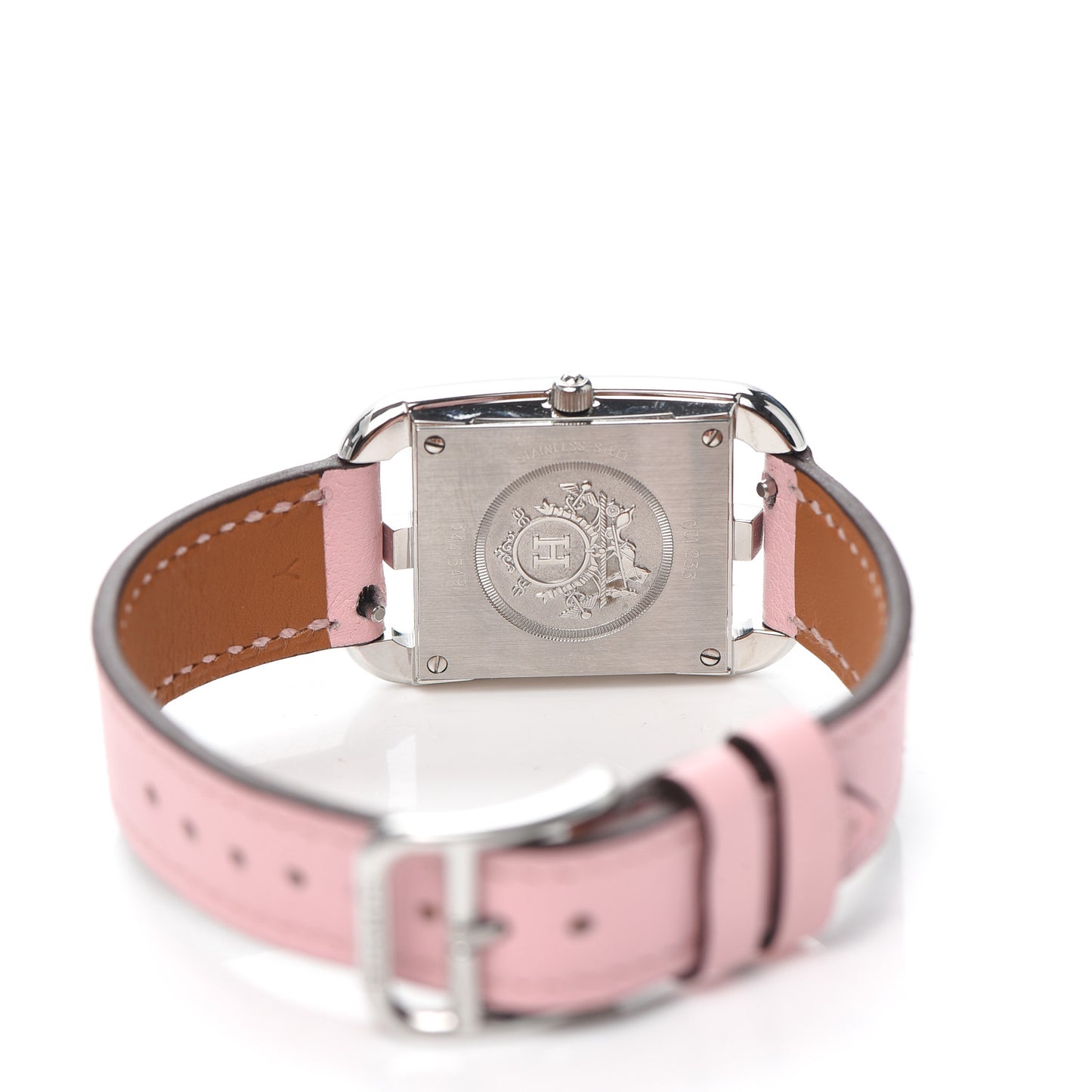 Stainless Steel Swift Diamond Pink Sapphire Mother of Pearl 23mm Cape Cod Quartz Watch Rose Sakura