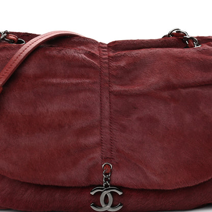 Chanel Pony Hair Sharpei Flap Tote Red 8 of 10