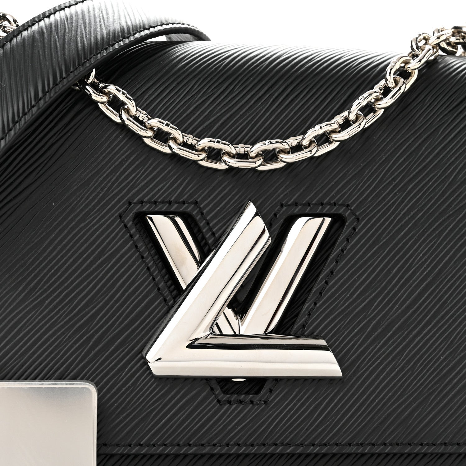 Louis Vuitton Epi Twist Shoulder Bag MM Black 7 of 9