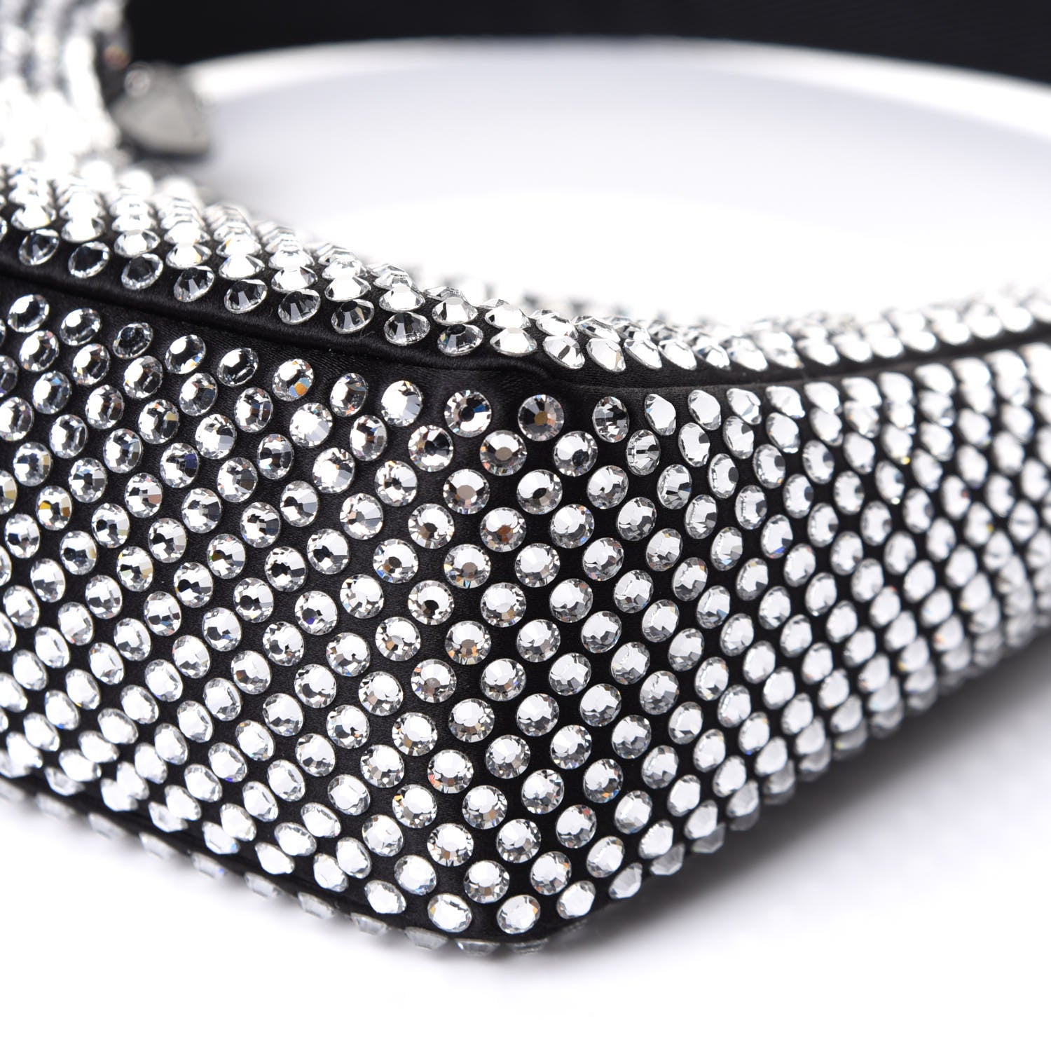 Prada Satin Crystal Mini Re-Edition 2000 Bag Cristal 11 of 12