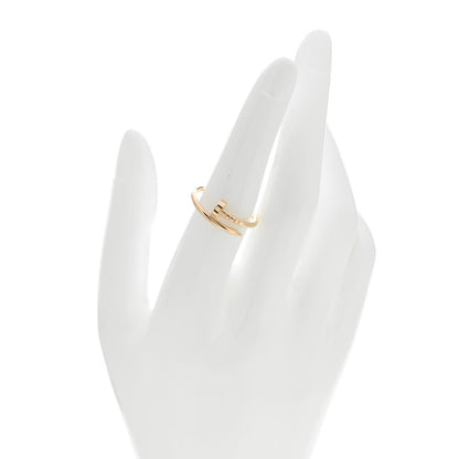 Cartier 18K Yellow Gold Small Juste Un Clou Ring 54 7 2 of 5