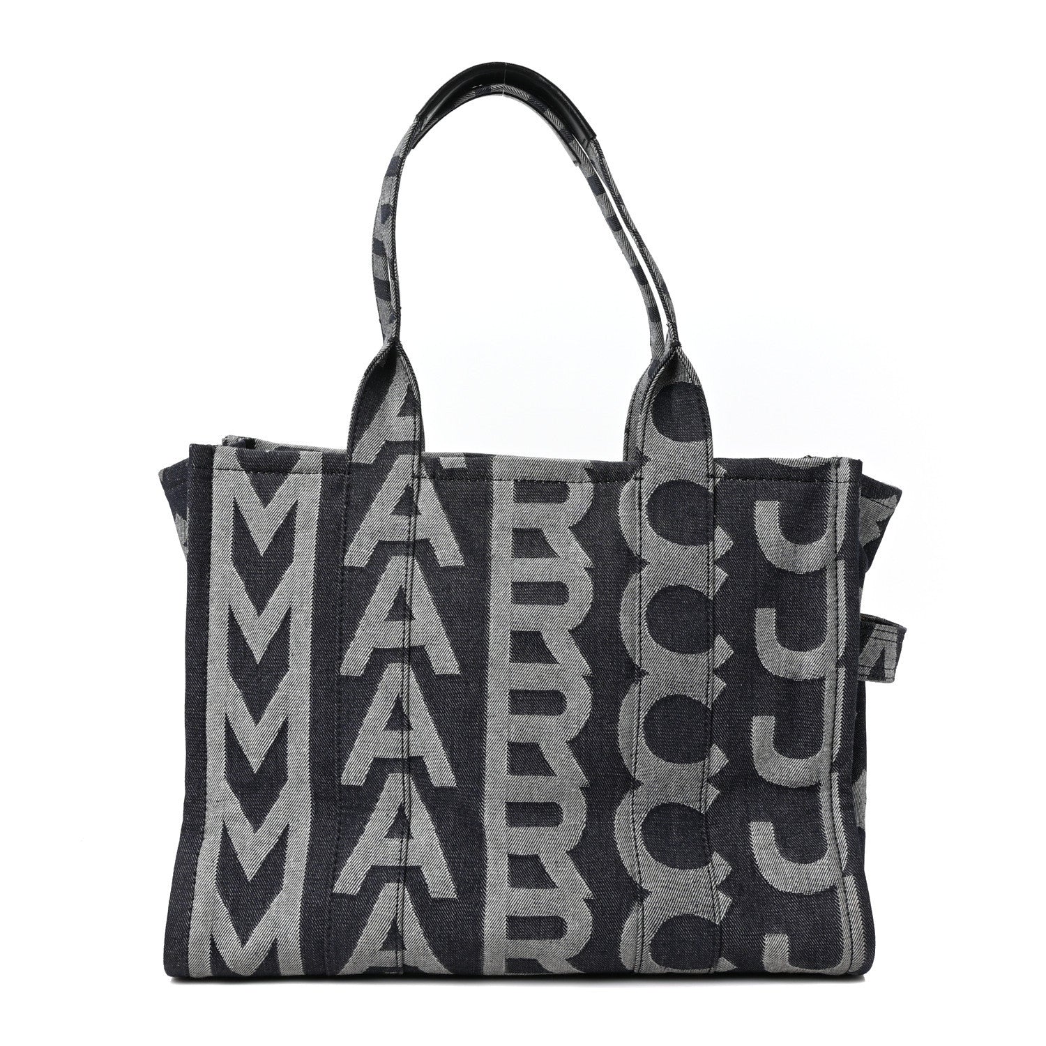 Marc Jacobs Denim Jacquard Large The Monogram Tote Bag Denim Blue 1 of 10