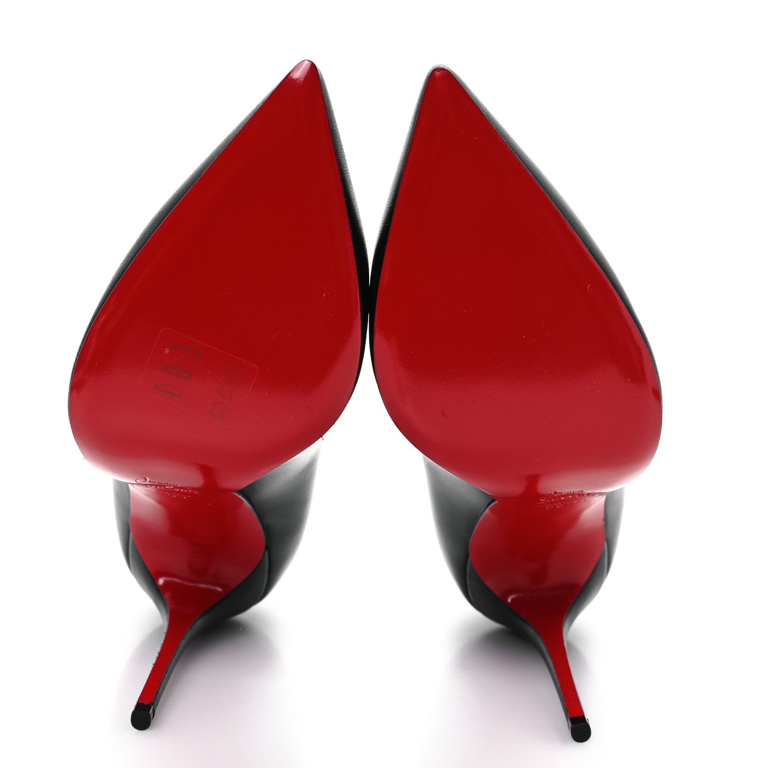 Christian Louboutin Shiny Nappa Pigalle Follies 100 Pumps 39 Black 6 of 11