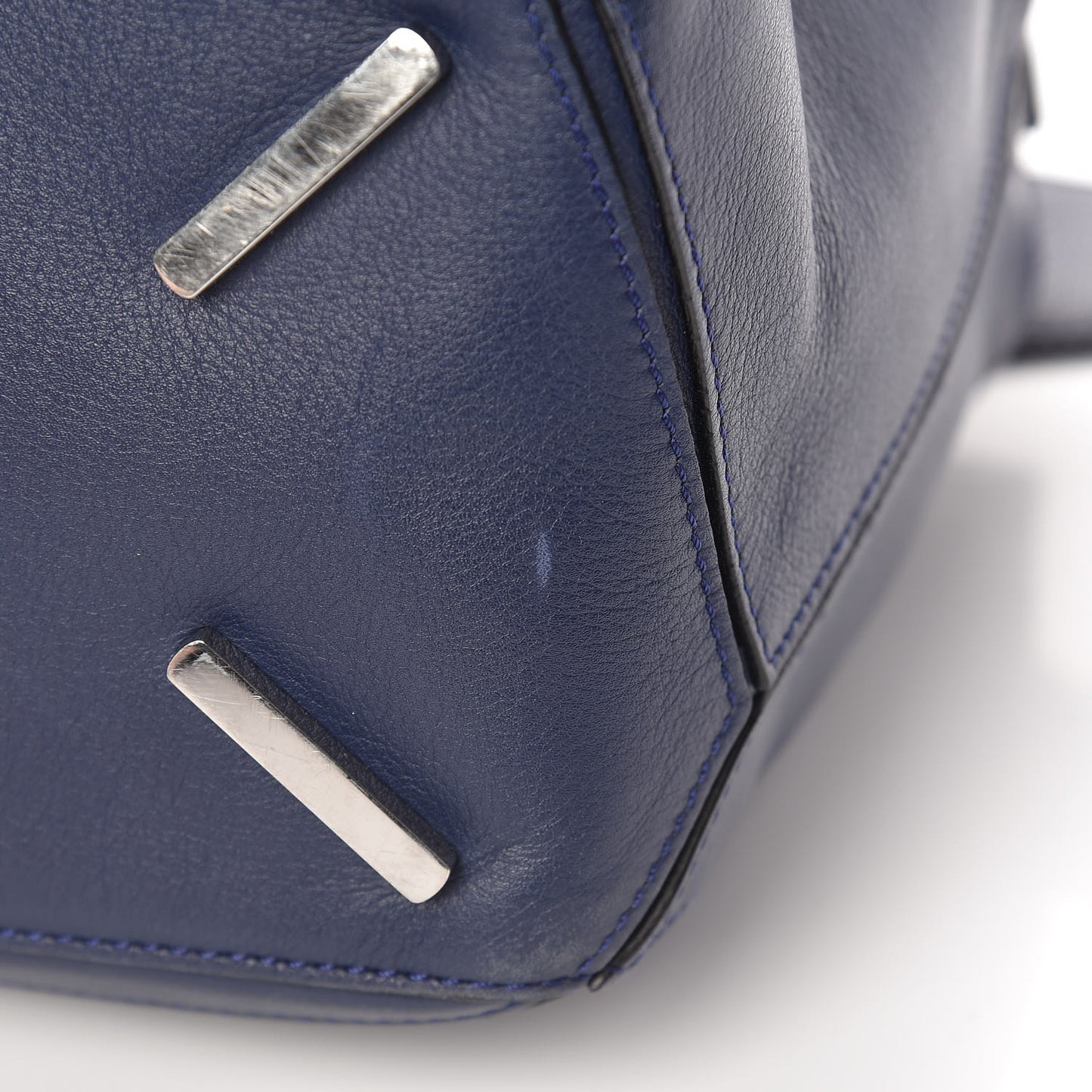 Calfskin Medium Puzzle Bag Marine
