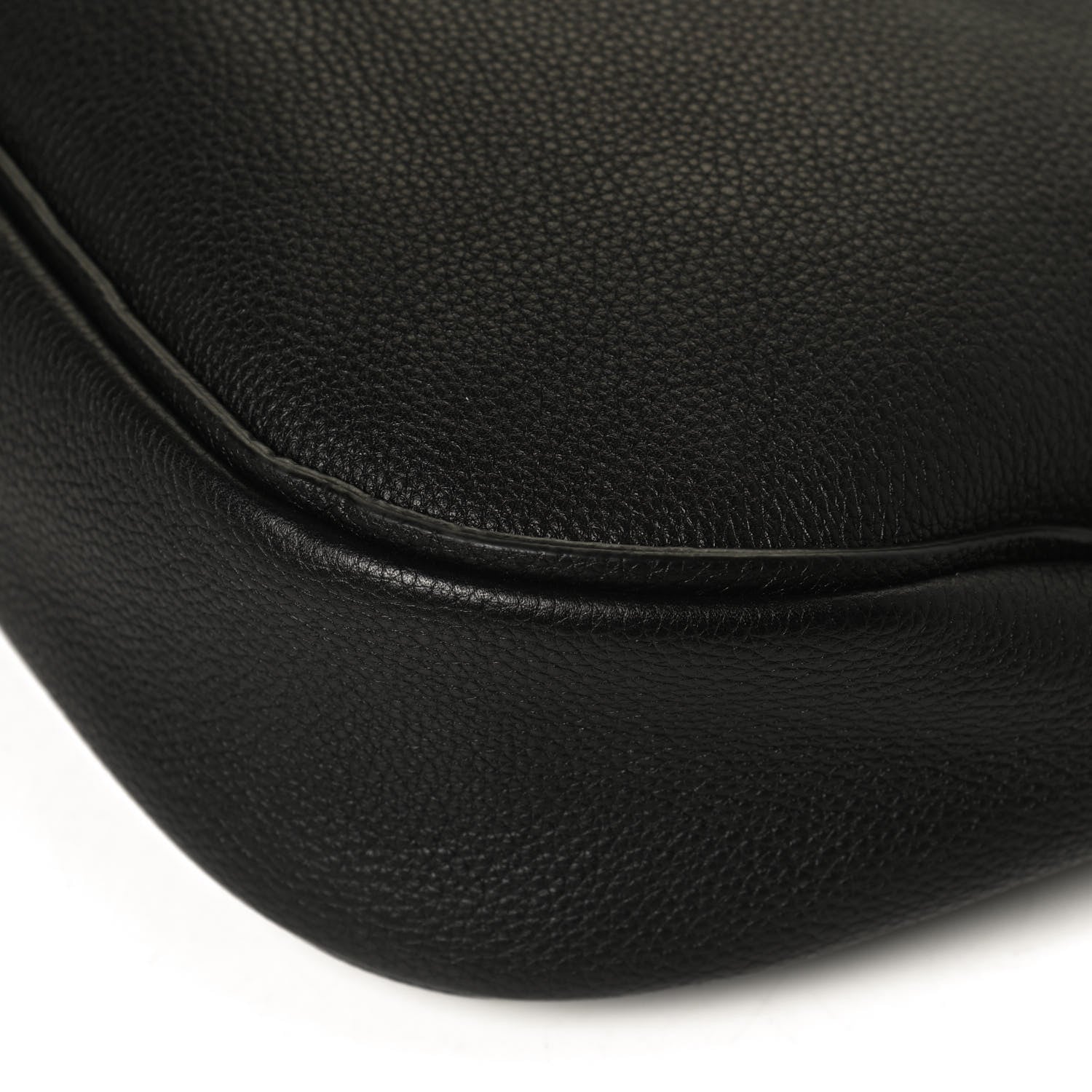 Salvatore Ferragamo Calfskin Reverse Hobo Black 12 of 12